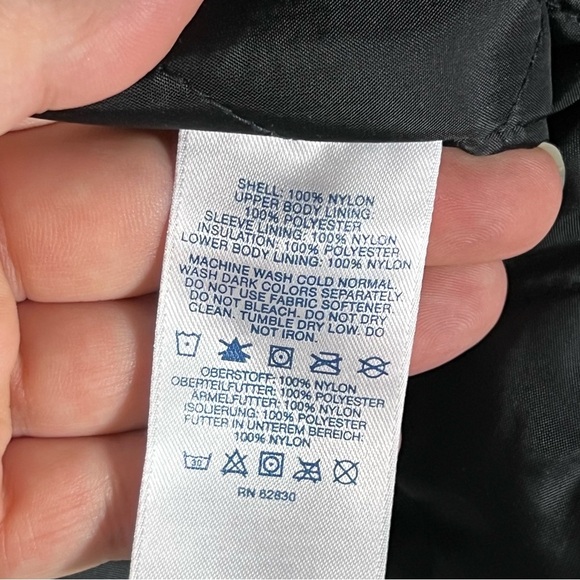 Lands' End Women’s Jacket Black XS Size 2-4 Squall Fleece Winter Park… - Picture 9 of 11